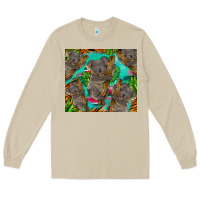 Mushroom koala tumbler Long Sleeve Tee - BarkalooDesign