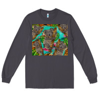 Smoke koala tumbler Long Sleeve Tee - BarkalooDesign