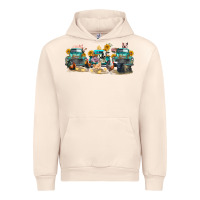 Sandshell western farm trucks farm animals Urban Hoodie - FaDigitalArtStudio