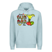Blue Mist sweet summer time Premium Hoodie - CowhideDigitalArt