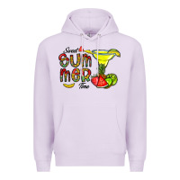 Lilac sweet summer time Premium Hoodie - CowhideDigitalArt