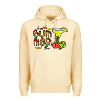 Pina Colada sweet summer time Premium Hoodie - CowhideDigitalArt