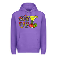 Purple sweet summer time Premium Hoodie - CowhideDigitalArt