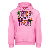 Fuchsia Pink trick or treat Urban Hoodie - RacoonDesign