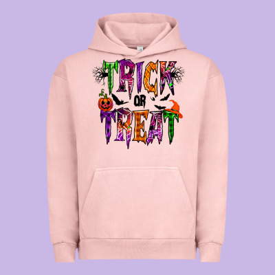 Trick Or Treat Urban Hoodie Designed By Racoondesign