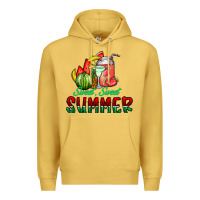 Antique Gold sweet sweet summer Premium Hoodie - CowhideDigitalArt