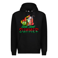 Black sweet sweet summer Premium Hoodie - CowhideDigitalArt