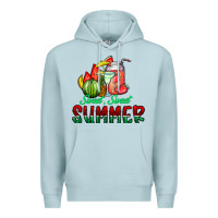 Blue Mist sweet sweet summer Premium Hoodie - CowhideDigitalArt