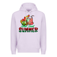 Lilac sweet sweet summer Premium Hoodie - CowhideDigitalArt