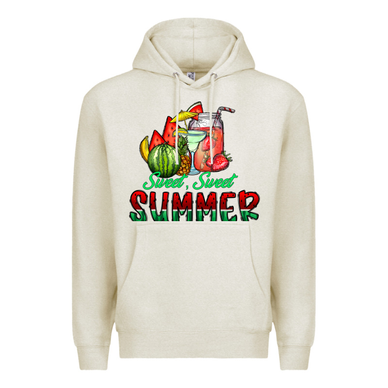 Sweet Sweet Summer Premium Hoodie by CowhideDigitalArt | Teevron