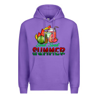 Purple sweet sweet summer Premium Hoodie - CowhideDigitalArt