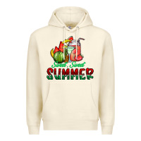 Sandshell sweet sweet summer Premium Hoodie - CowhideDigitalArt