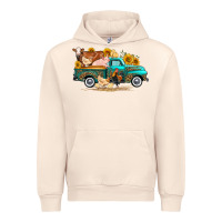 Sandshell western farm truck farm animals Urban Hoodie - FaDigitalArtStudio