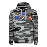 Slate Camo american mama thunderbolt Premium Hoodie - HRA Design Shop