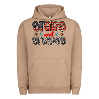 Pigment Burro stars and stripes Urban Hoodie - CowhideDigitalArt