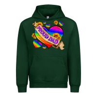 Forest Green lgbtq proud dad Urban Hoodie - HRA Design Shop
