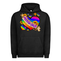 Pigment Black lgbtq proud dad Urban Hoodie - HRA Design Shop