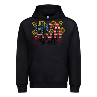 Black usa yall Urban Hoodie - RacoonDesign