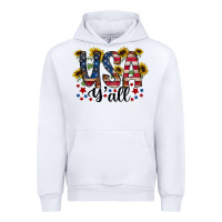White usa yall Urban Hoodie - RacoonDesign