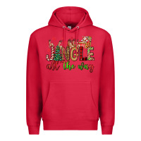 Cardinal jingle all the way Premium Hoodie - FaDigitalArtStudio