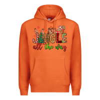 Carrot jingle all the way Premium Hoodie - FaDigitalArtStudio