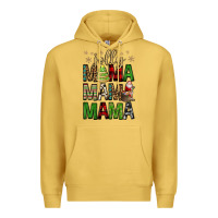 Antique Gold jolly mama mama mama Premium Hoodie - FaDigitalArtStudio