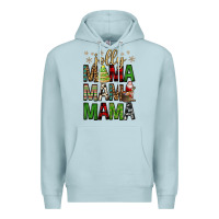 Blue Mist jolly mama mama mama Premium Hoodie - FaDigitalArtStudio