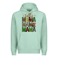 Seafoam jolly mama mama mama Premium Hoodie - FaDigitalArtStudio
