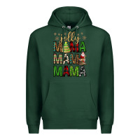 Sports Green jolly mama mama mama Premium Hoodie - FaDigitalArtStudio