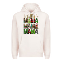 Pale Pink jolly mama mama mama Premium Hoodie - FaDigitalArtStudio