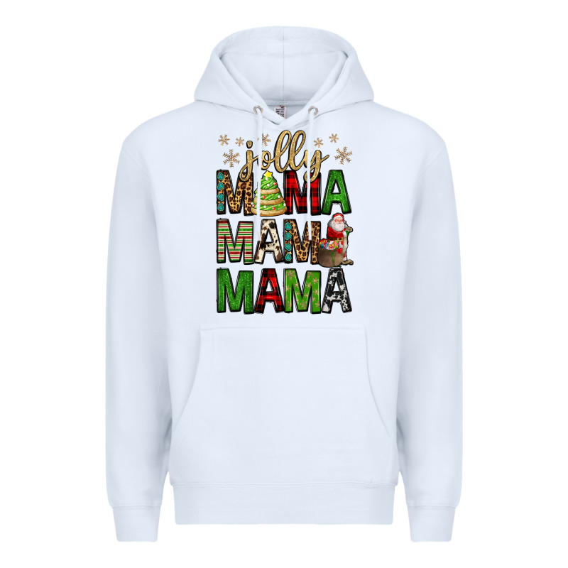 Jolly Mama Mama Mama Premium Hoodie by FaDigitalArtStudio | Teevron