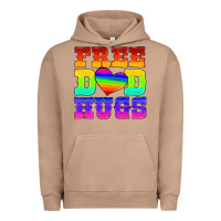 Pigment Burro lgbtq free dad hugs Urban Hoodie - HRA Design Shop