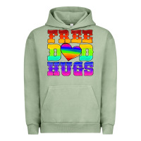 Pigment Oil Green lgbtq free dad hugs Urban Hoodie - HRA Design Shop