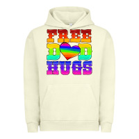 Pigment Pistachio lgbtq free dad hugs Urban Hoodie - HRA Design Shop