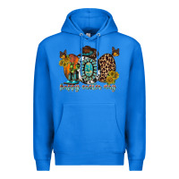 True Royal happy easter egg western Premium Hoodie - RacoonDesign