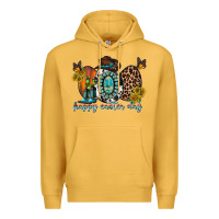 Mustard happy easter egg western Premium Hoodie - RacoonDesign