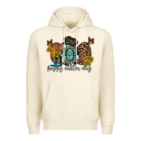 Sandshell happy easter egg western Premium Hoodie - RacoonDesign