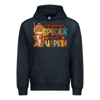 Navy whatever spices your pumpkin Urban Hoodie - RacoonDesign