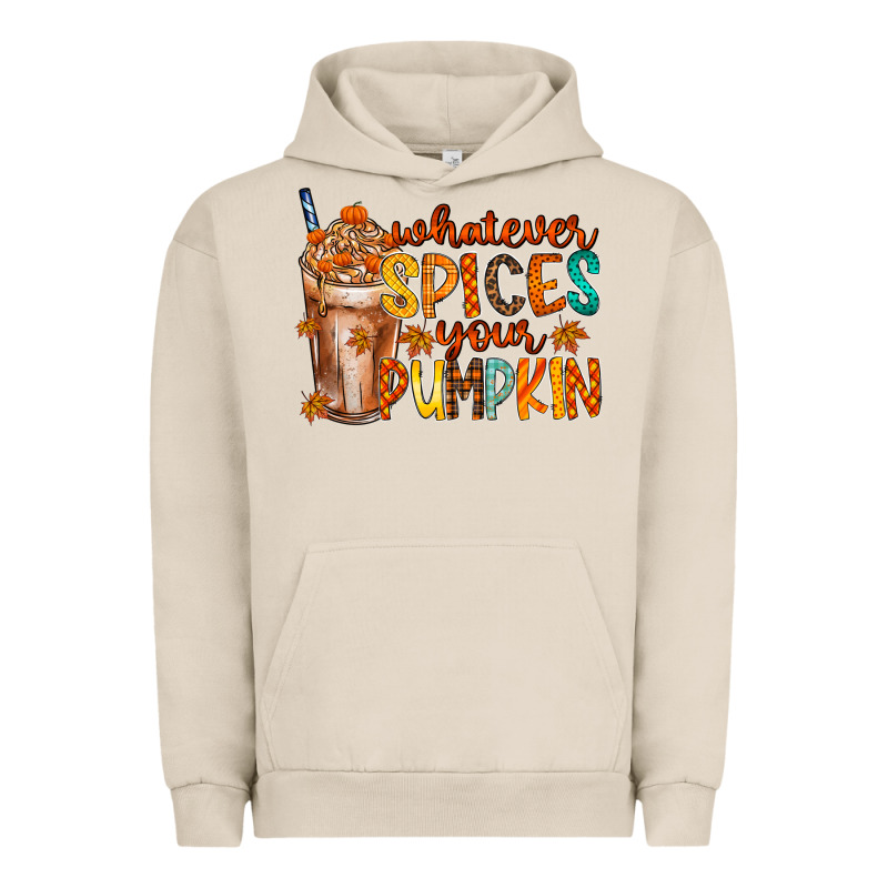 Whatever Spices Your Pumpkin Urban Hoodie by RacoonDesign | Teevron