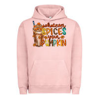 Pigment Salmon whatever spices your pumpkin Urban Hoodie - RacoonDesign