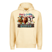 Pina Colada happy easter heifer Premium Hoodie - RacoonDesign