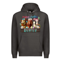 Smoke happy easter heifer Premium Hoodie - RacoonDesign
