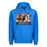 True Royal happy easter heifer Premium Hoodie - RacoonDesign