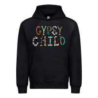 Black stay wild gypsy child Urban Hoodie - CowhideDigitalArt