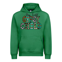 Emerald stay wild gypsy child Urban Hoodie - CowhideDigitalArt