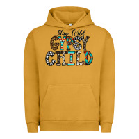 Pigment Peanut Butter stay wild gypsy child Urban Hoodie - CowhideDigitalArt