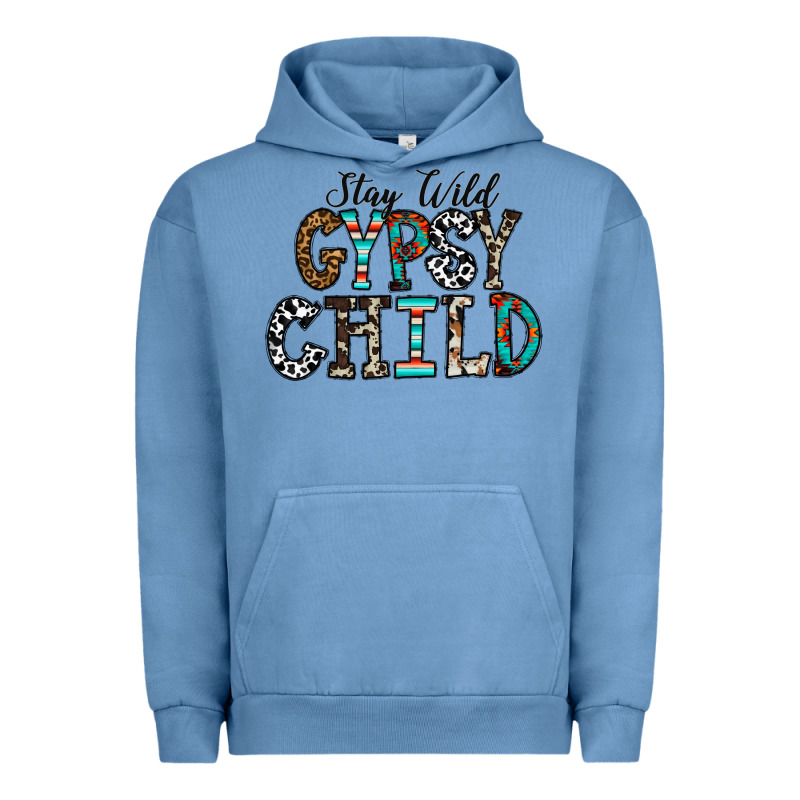 Stay Wild Gypsy Child Urban Hoodie by CowhideDigitalArt | Teevron