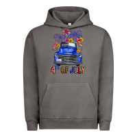Pigment Tornado western fourth of july truck Urban Hoodie - FaDigitalArtStudio