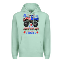 Seafoam all american boy Premium Hoodie - HRA Design Shop