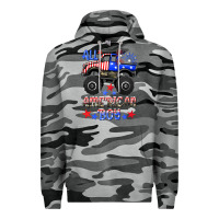 Slate Camo all american boy Premium Hoodie - HRA Design Shop